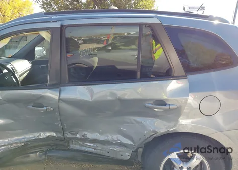 2007 Hyundai Santa Fe Gls из США, поврежденный, VIN 5NMSG13D47H070748